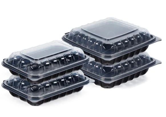 Anti Fog Hinged Food Prep Box