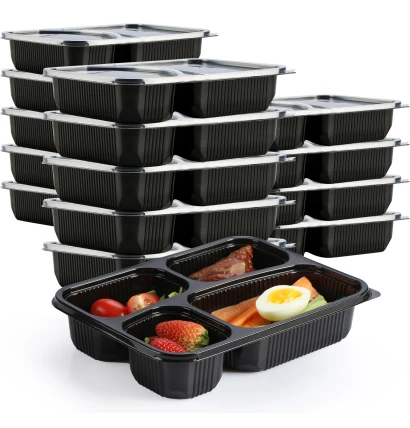 4 Compartment Food Container