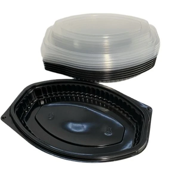 Oval Single Compartment Meal Prep Container