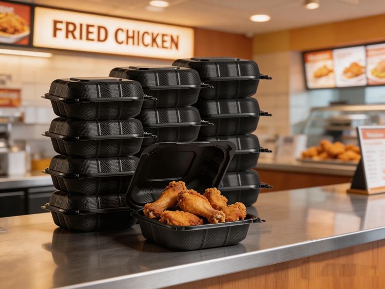 Bulk Disposable To Go Containers Manufacturer — Wholesale 17oz Burger Boxes