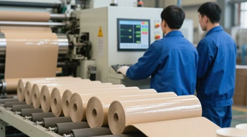 Paper cup manufacturing line