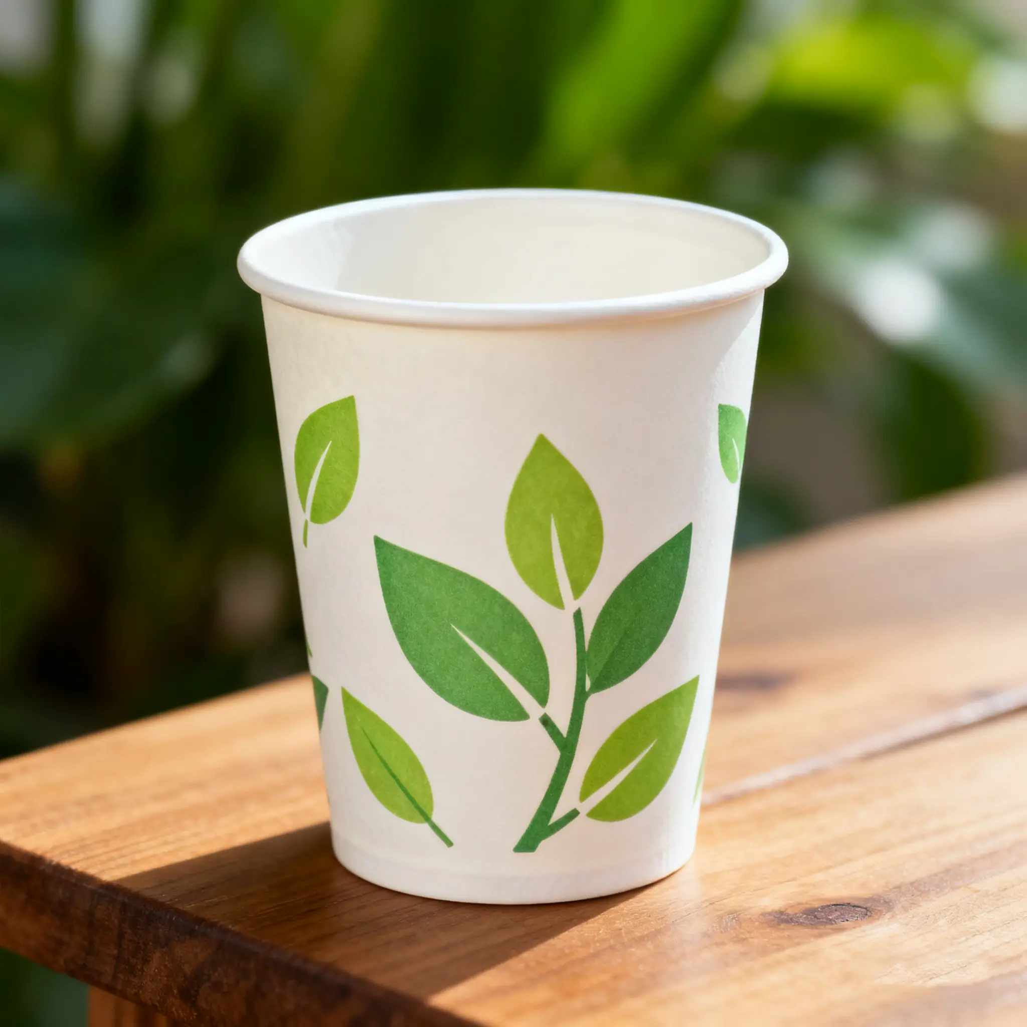 Compostable paper cup