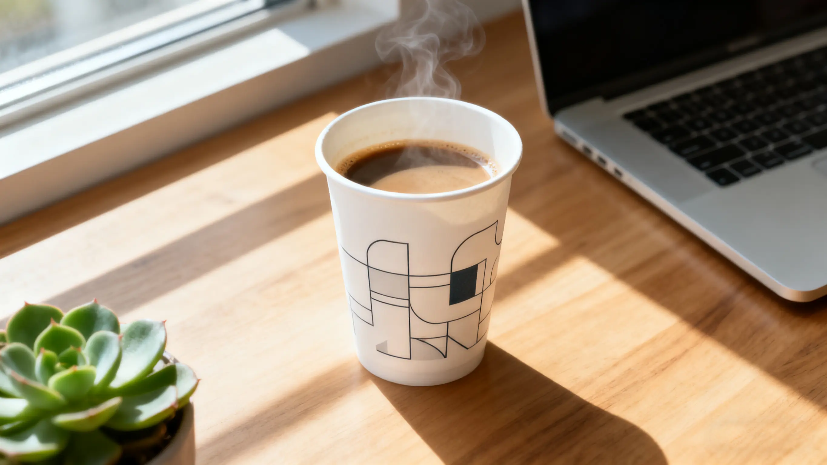 Vintage paper cups