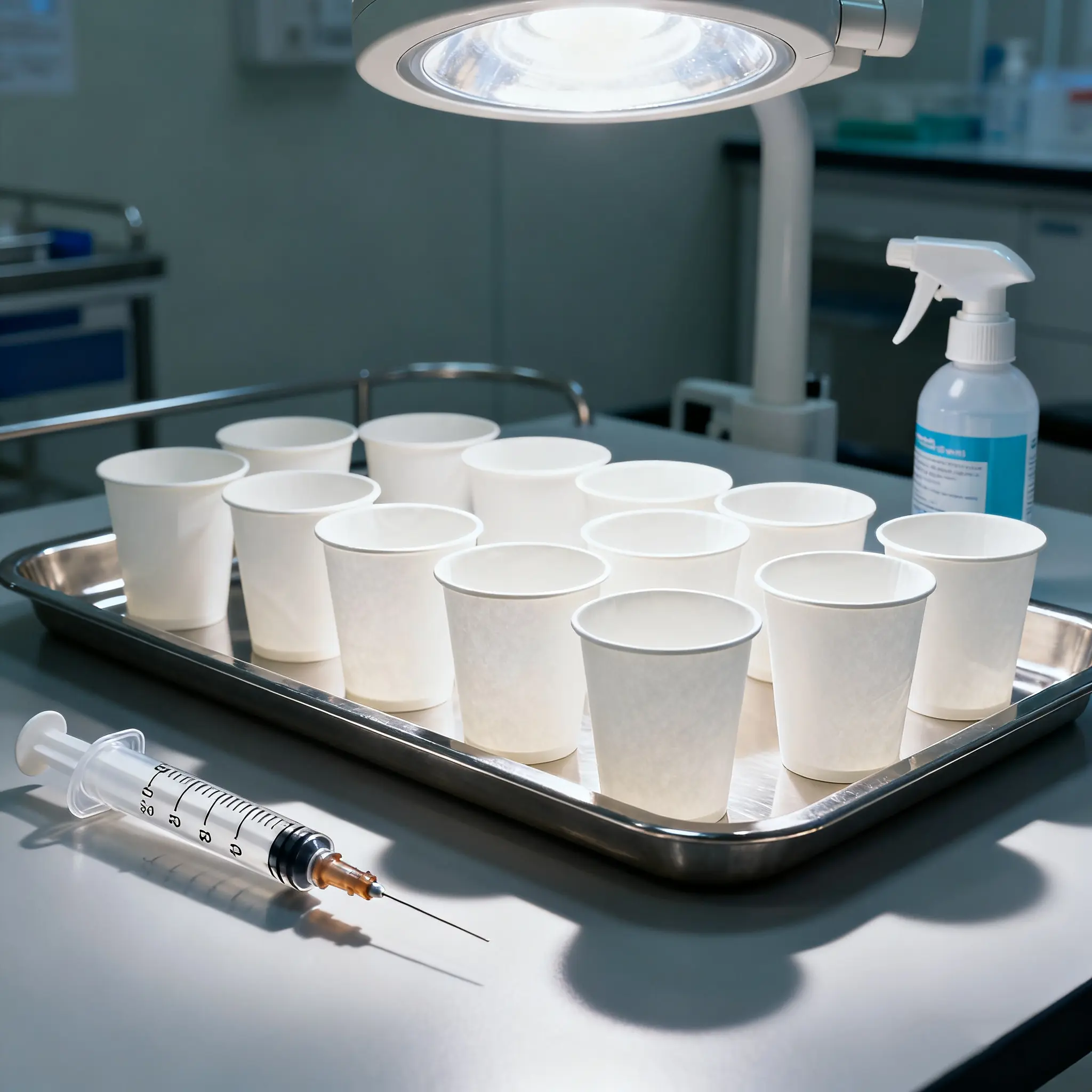 Healthcare paper cups