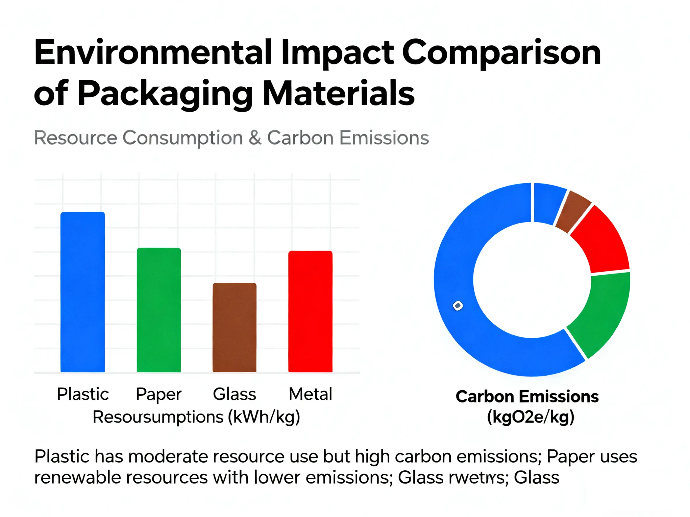 Compare Environmental Impact of Packaging Materials