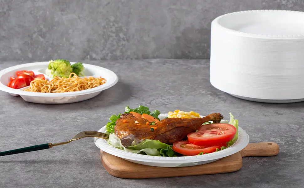 MFPP plastic round plate