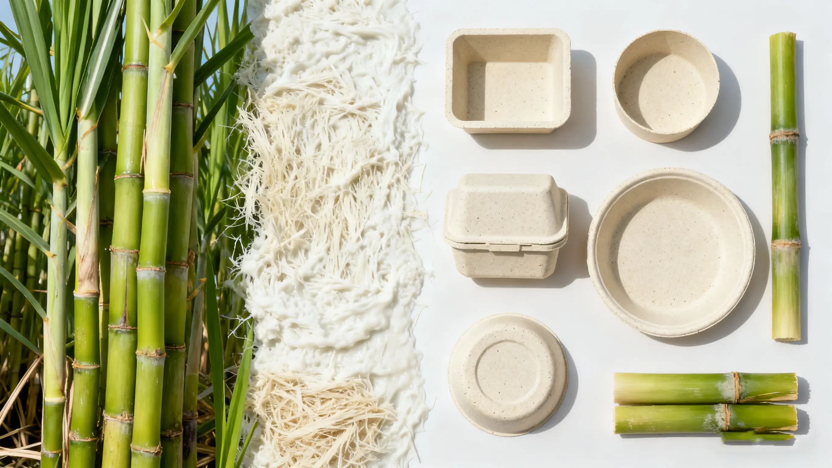 bagasse box material